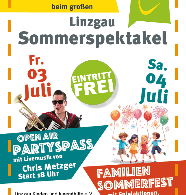 Linzgau-Sommerspektakel am 03. und 04. Juli